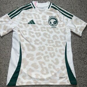 Adidas Saudi Arabia 2024/2025 Away Jersey Youth Large 11-12y Soccer Jersey